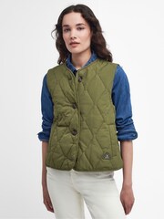 Barbour® Green Kelley Gilet - Image 1 of 6