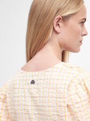 Barbour® Cream 100% Cotton Belmont Maxi Dress - Image 6 of 7