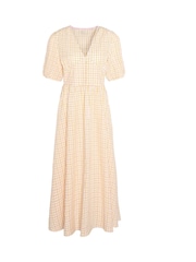Barbour® Cream 100% Cotton Belmont Maxi Dress - Image 7 of 7