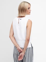 Barbour® White Bathgate Top - Image 2 of 7