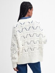Barbour® White Glamis Knitted Jumper - Image 2 of 6