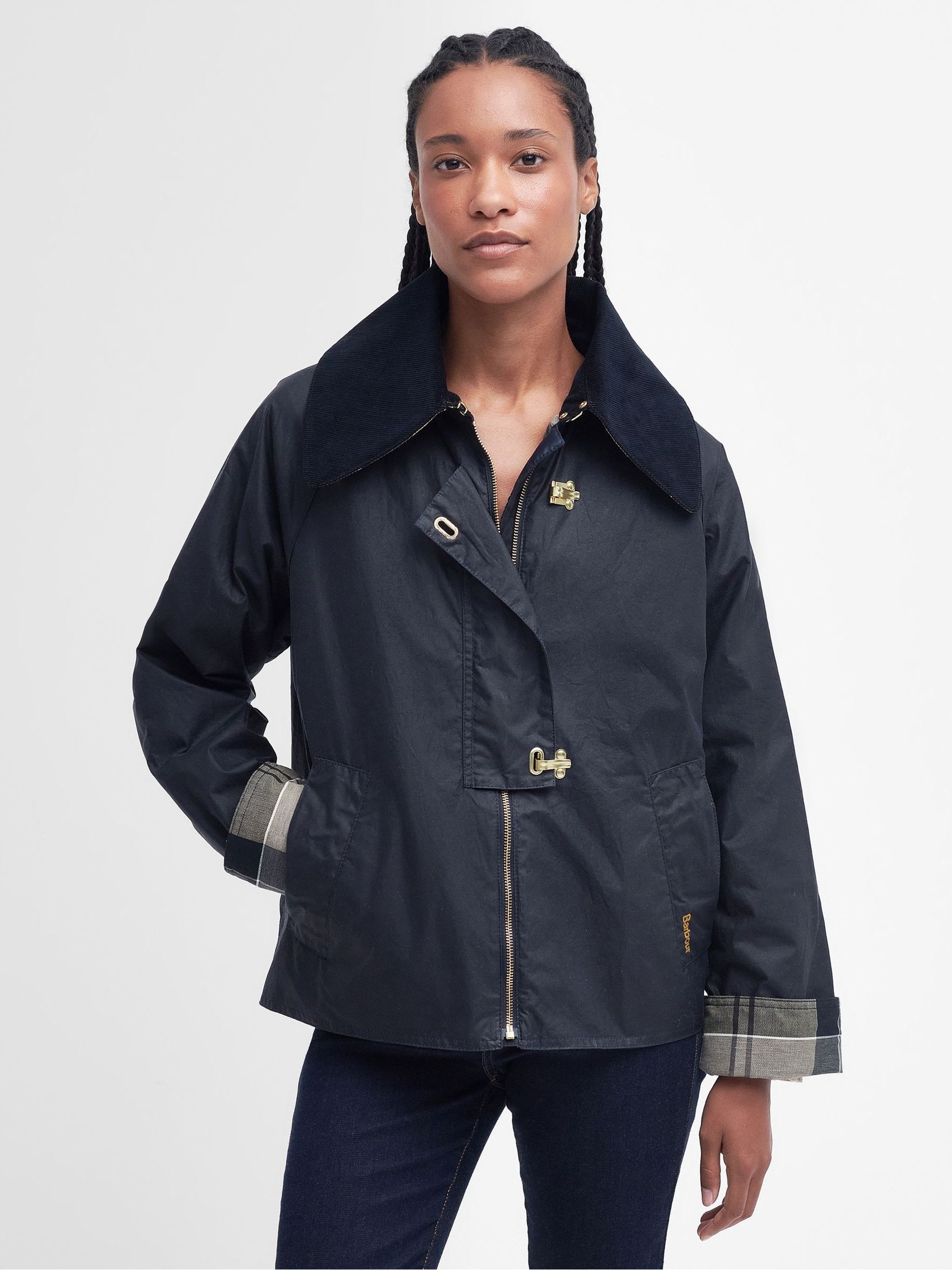 Buy Barbour Blue 100 Cotton Drummond Wax Jacket from Next Australia