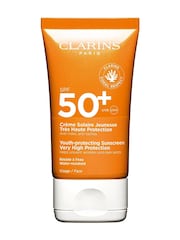 Clarins Youth-Protecting Sun Cream Very High Protection SPF 50 50ml - Image 1 of 5