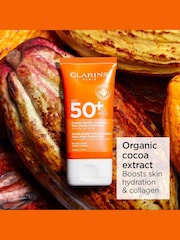Clarins Youth-Protecting Sun Cream Very High Protection SPF 50 50ml - Image 4 of 5