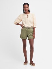 Barbour® Pink 100% Cotton Belmont Top - Image 2 of 7