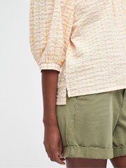 Barbour® Pink 100% Cotton Belmont Top - Image 5 of 7