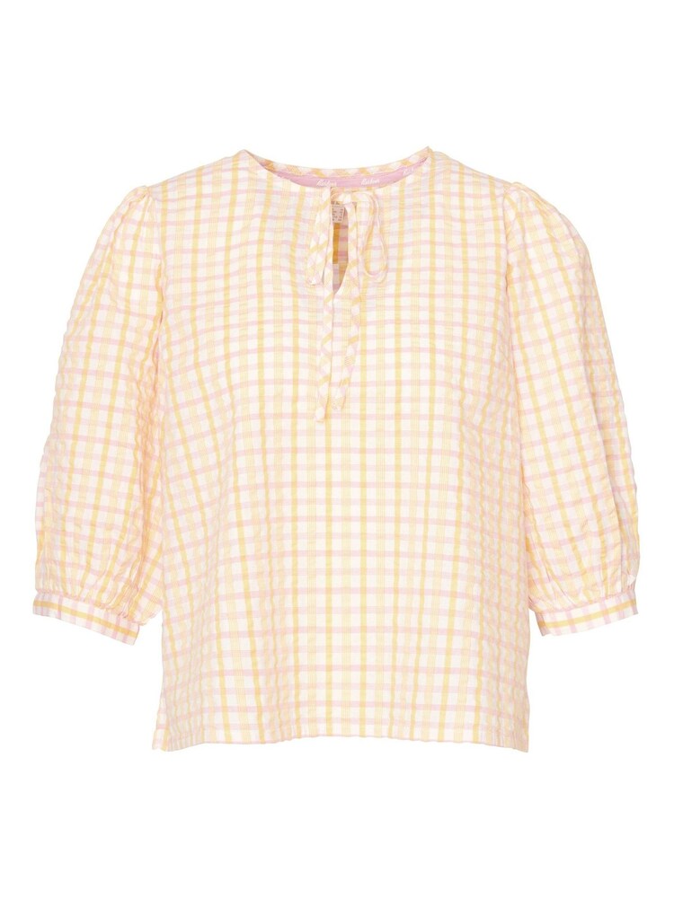 Barbour® Pink 100% Cotton Belmont Top - Image 7 of 7