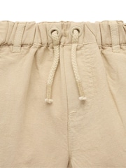 Purebaby Natural Linen Blend Shorts - Image 4 of 5