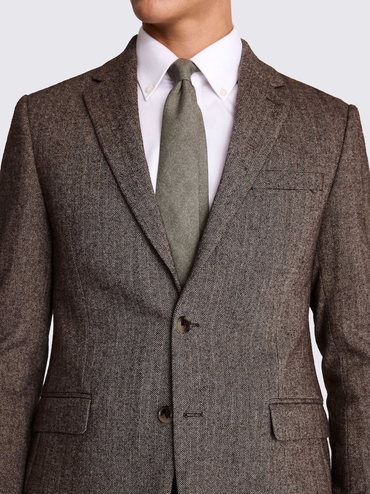 MOSS Slim Fit Tweed Jacket - Image 5 of 6