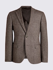 MOSS Slim Fit Tweed Jacket - Image 6 of 6