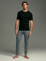 Black Short Sleeve Thermogen Tops 2 Pack - Image 4 of 10