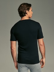 Black Short Sleeve Thermogen Tops 2 Pack - Image 5 of 10