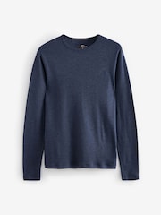 Blue Navy Thermogen Long Sleeve Top and Leggings Set - Image 8 of 11