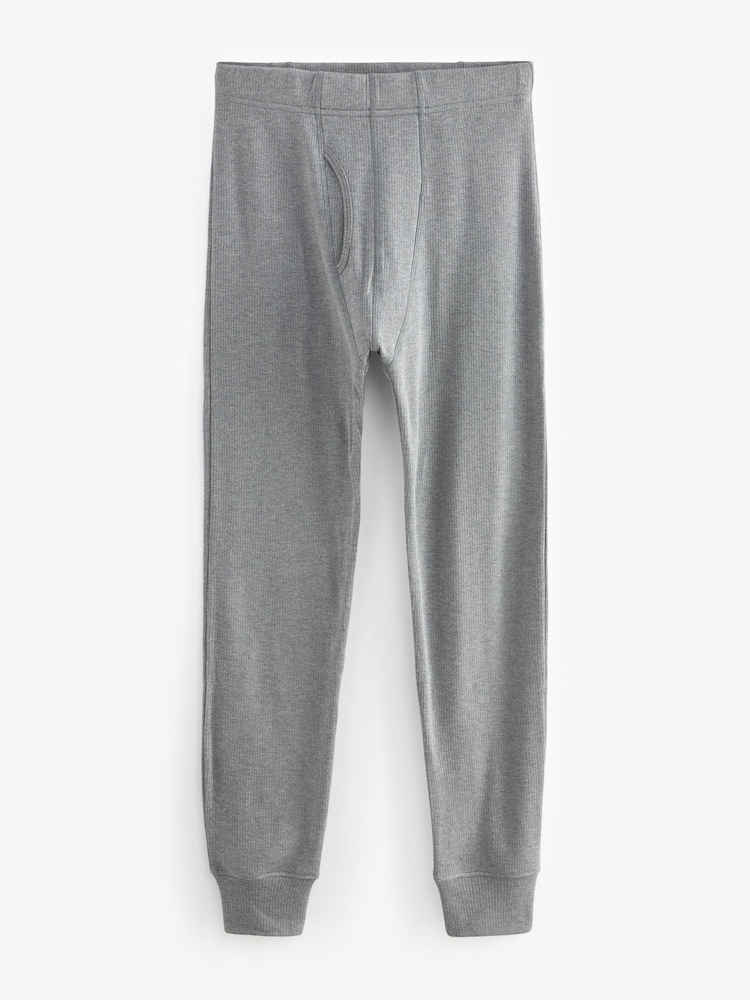 Charcoal Grey 2 Pack Thermal Leggings - Image 2 of 10