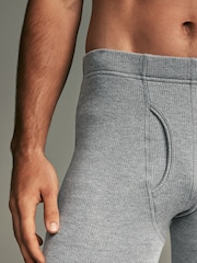 Charcoal Grey 2 Pack Thermal Leggings - Image 7 of 10