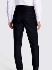 MOSS Black Regular Fit Twill Trousers - Image 2 of 3