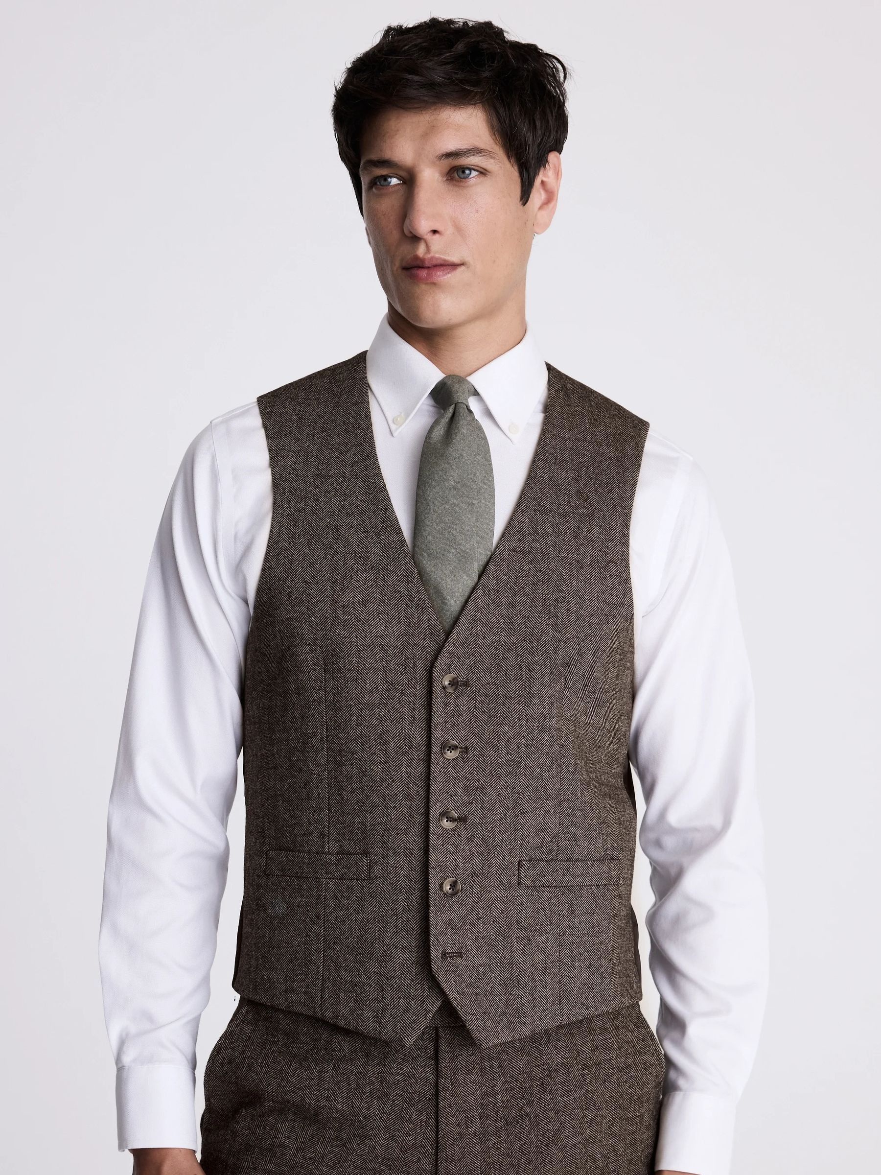 Tweed waistcoat next top