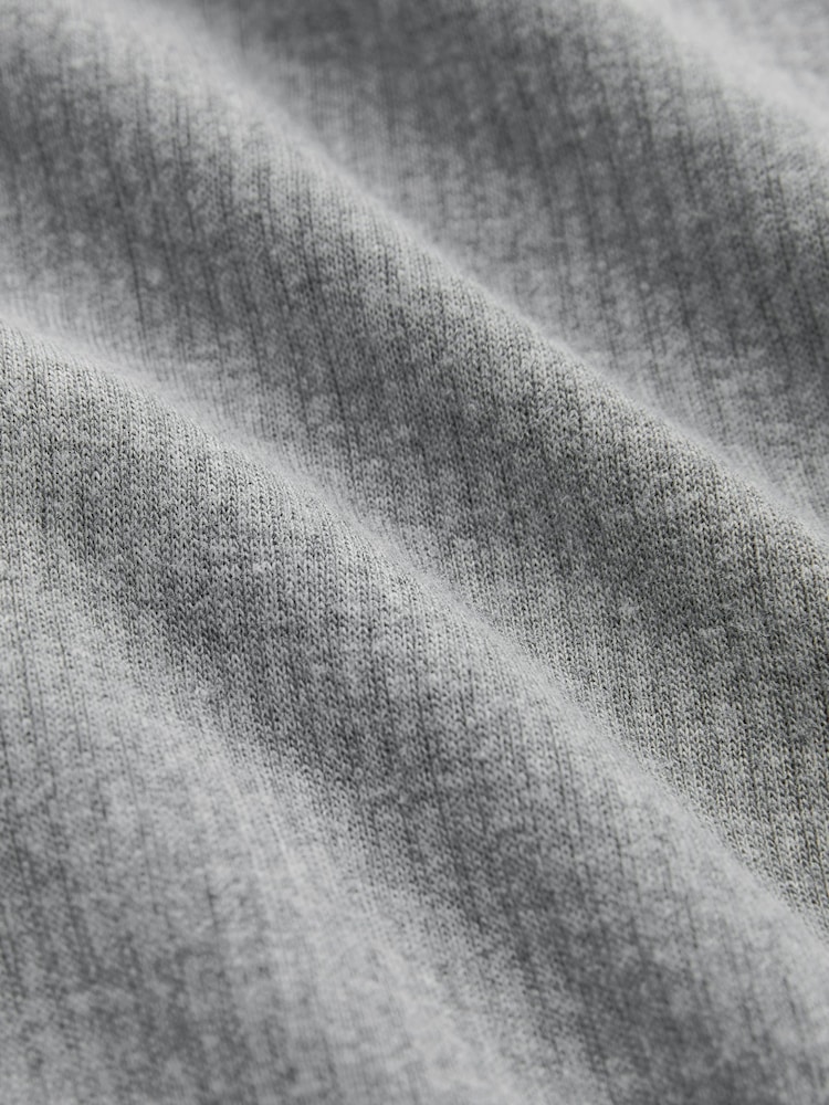Charcoal Grey Long Sleeve Thermal Top and Leggings Set - Image 9 of 9