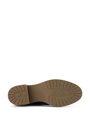 TOMS Hailey Black Boots in Water Resistant Leather - Image 3 of 5