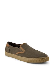Toms Vegan Baja Slip On Trainers - Image 4 of 6