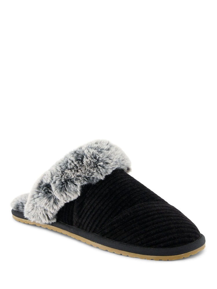 TOMS Valerie Rib Knit Slippers - Image 2 of 9