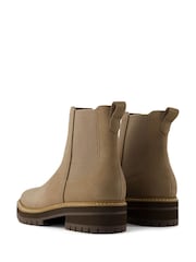 Toms Bennet Water Resistant Leather Ankle Boots - Image 2 of 5