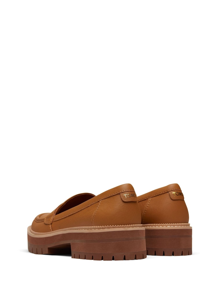 TOMS Cara Leather Loafers - Image 2 of 5