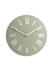 Jones Clocks Sage Green Strand Wall Clock - Image 2 of 4