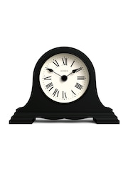 Jones Clocks Black Speakeasy Roman Numeral Mantel Clock - Image 2 of 4
