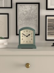 Jones Clocks Asparagus Green Tavern Mantel Clock - Image 1 of 4