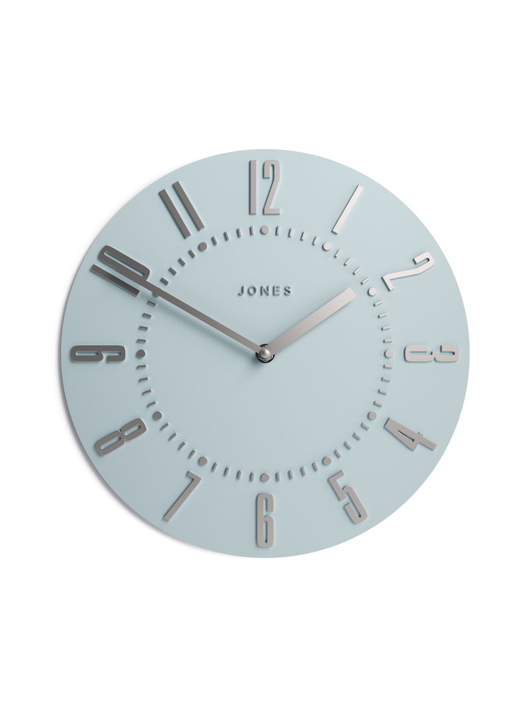 Jones Clocks Clear Blue Juke Wall Clock - Image 2 of 4 Jones Clocks Clear Blue Juke Wall Clock - Image 2 of 4