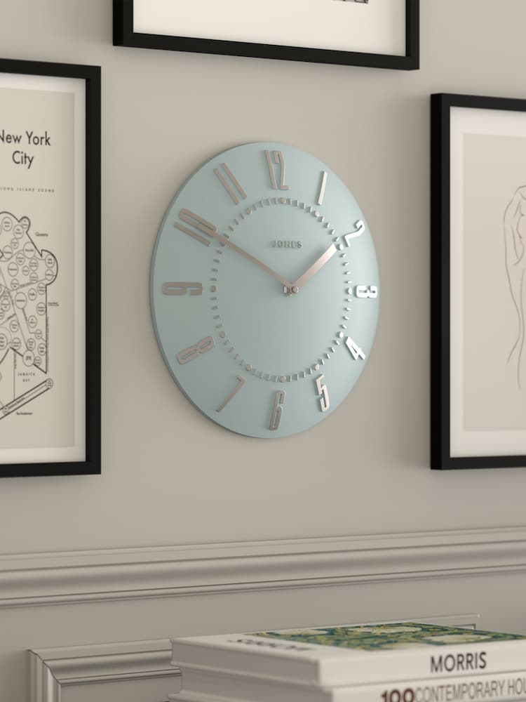 Jones Clocks Clear Blue Juke Wall Clock - Image 4 of 4