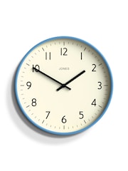 Jones Clocks Mid Blue Jam Wall Clock - Image 2 of 4