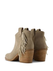 Botas estilo western TOMS Natural Constance en ante color duna - Imagen 3 de 5