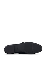 TOMS Bianca Mary Jane Black Flats in Metallic Suede - Image 5 of 5