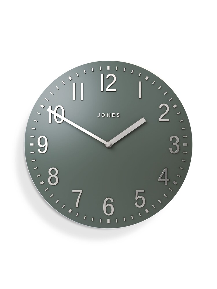 Jones Clocks Asparagus Green Chilli Wall Clock - Image 2 of 4