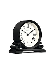 Jones Clocks Black Saloon Roman Numeral Mantel Clock - Image 3 of 4