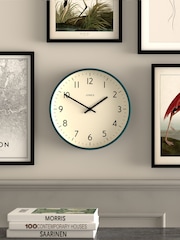Jones Clocks Eden Green Jam Wall Clock - Image 1 of 4