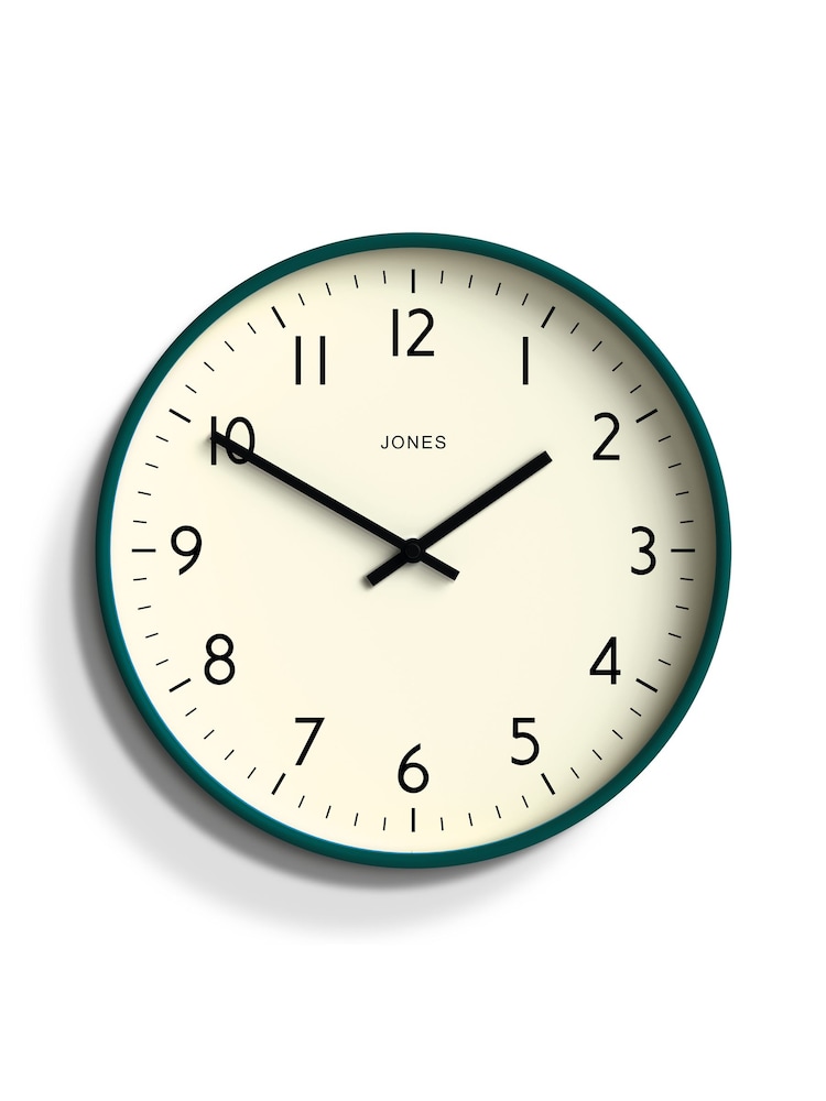 Jones Clocks Eden Green Jam Wall Clock - Image 2 of 4
