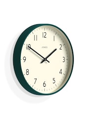 Jones Clocks Eden Green Jam Wall Clock - Image 3 of 4