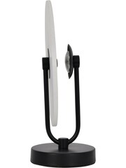 Libra Interiors White/Black Barkway Marble LED Table Lamp - Image 5 of 6