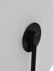 Libra Interiors White/Black Barkway Marble LED Table Lamp - Image 6 of 6