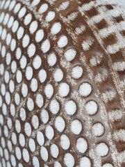 Libra Interiors Brown Chariot Round Ceramic Lamp - Image 4 of 5