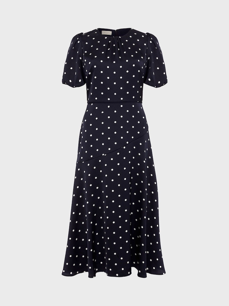 Hobbs Blue Christina Dress - Image 4 of 4