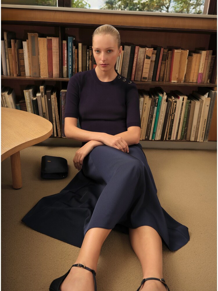 Hobbs Blue Charteris Skirt - Image 2 of 5
