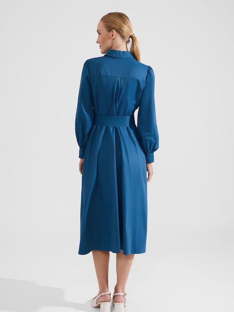 Hobbs Blue Petite Ivana Dress - Image 2 of 4