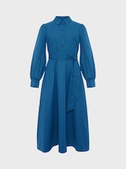 Hobbs Blue Petite Ivana Dress - Image 4 of 4