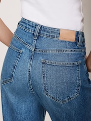 Mint Velvet Blue Seam Detail Jeans - Image 5 of 9