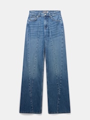 Mint Velvet Blue Seam Detail Jeans - Image 7 of 9