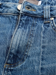Mint Velvet Blue Seam Detail Jeans - Image 9 of 9